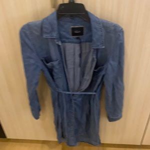 Rails chambray button up dress